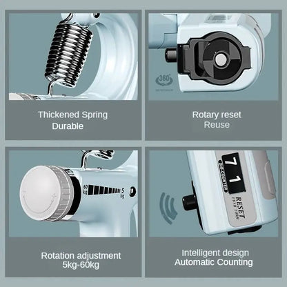 5-60KG ADJUSTABLE HAND GRIP TRAINER