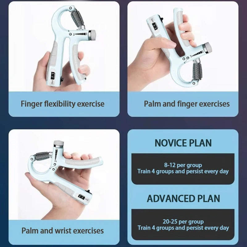 5-60KG ADJUSTABLE HAND GRIP TRAINER